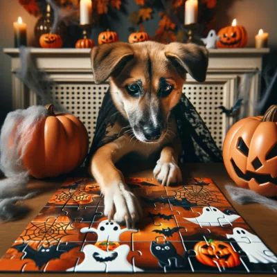 halloween bij wereldhond